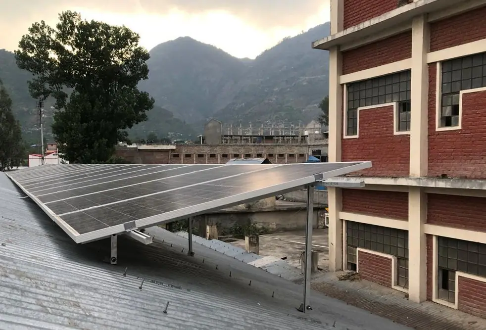 Clean energy solar project