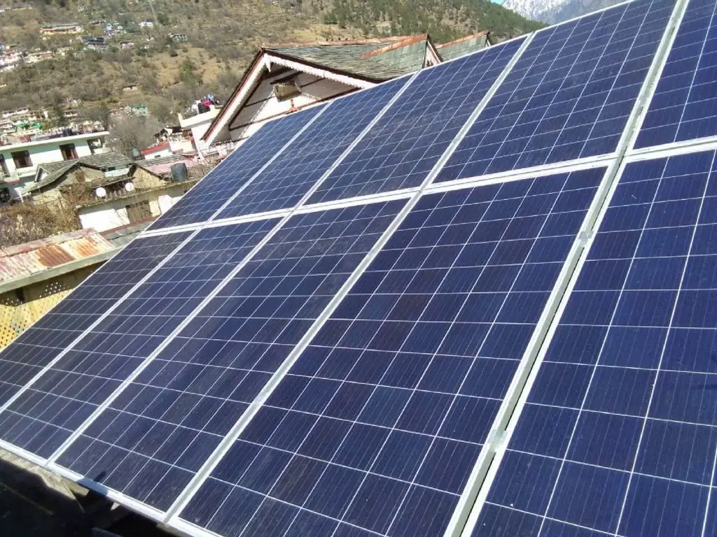 Solar power array Himachal